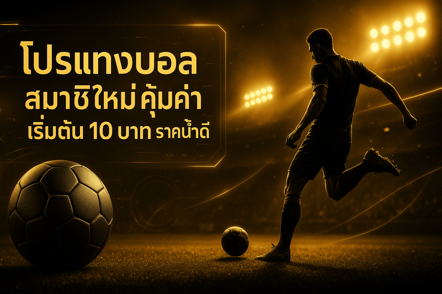 โปรแทงบอล สมาชิกใหม่